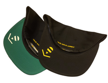 Load image into Gallery viewer, True Gold Authentic Snapback Hat (Black)