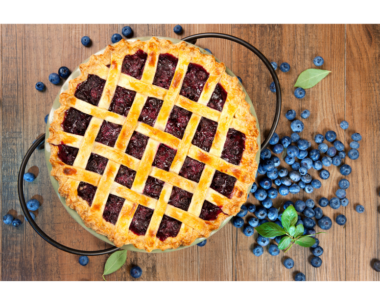 Father's Day Favorites: Perfect Honey Blueberry Pie
